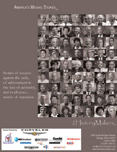 HistoryMakers Brochure Front